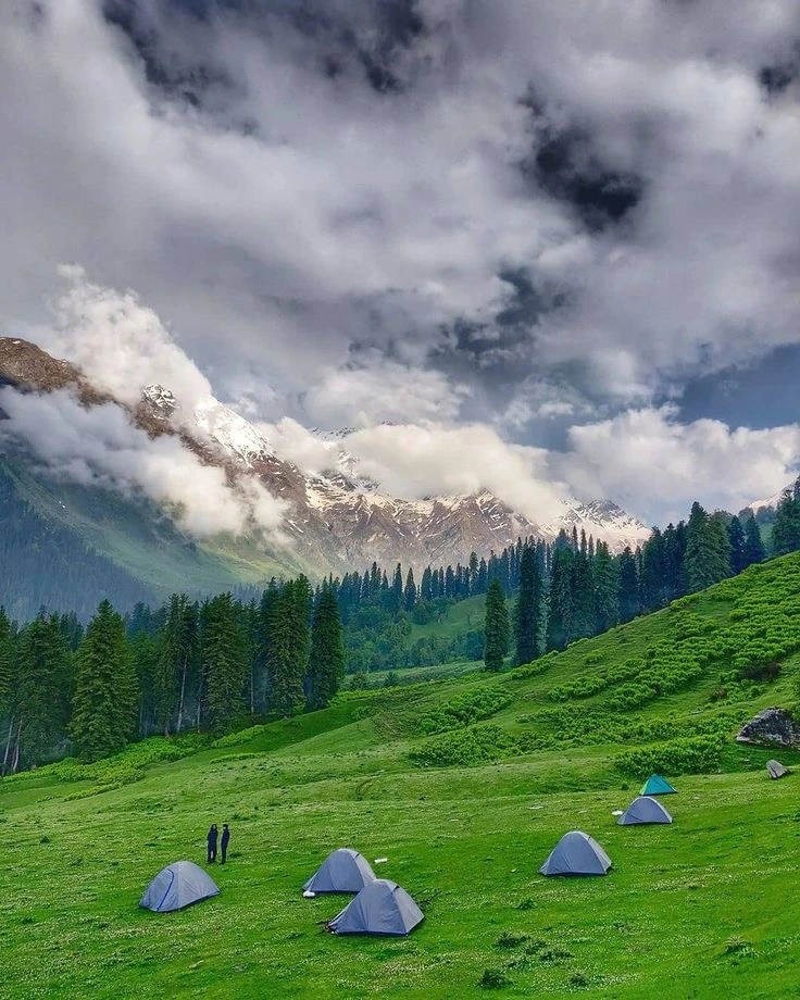 Jibhi village and waterfalls with Misty Miles Himachal